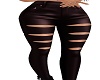 PLUM LEATHER PANTS