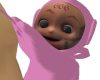 Pink teletubbie