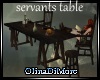 (OD) Servants table