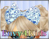 Kids Blue Baby Bow