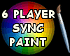 6 Player Sync Paint