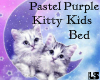 Kitty Pastel Kids Bed
