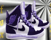 white/purple jordan #1