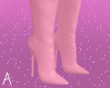 A| Spring Boots Pink