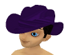 Hat Purple Cowboy Men