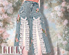 denim ruffle