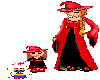 Witch and child