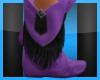 ~H~ Purple/Black Boots