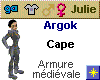 Agk [armure1 F] cape