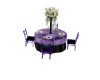 diamond purple table