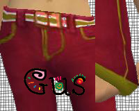 Red Jeans by Gus
