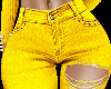 Ripped Yellow Jeans