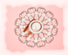 A: Rose n pearl ring