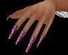 Pink cat Nails Hands