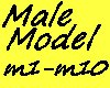 MALE MODEL M1 M10