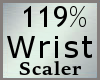 Scaler Wrist 119% M A