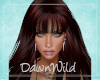Khloe 5 Blk Cherry Bangs
