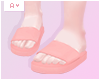 Ⓐ Peach Slippers