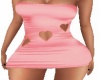 Hearts Dress RLL - Pink