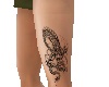 Thigh Tattoo Dragon