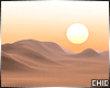 !T! Foggy Desert Sunset