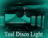Teal Disco Light