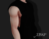 Asher Muscle Shirt Black
