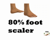 .(IH) 80% FOOT SCALER