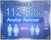E~ Avatar Scaler 112.5%