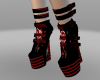 emo red shoes