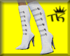 TK Stiletto Boots-White