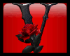 Goth Rose V Sticker