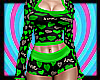Green Valentine Jammies