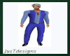 JT Vested Fit Blue Gray