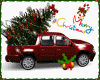 Car With Christmas Tree