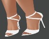 !R! Simple White Sandals