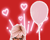 Balloon Cute avi- rose