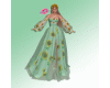 Sunflower mint gown