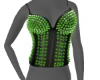 Disaster Corset Green