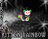 KITTEN RAINBOW STICKER