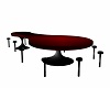 Red Catwalk Table