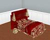 [C] Red&Gold Bed with po