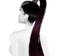 ombre clips hair