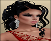 Black Curly Evening Hair