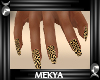 *MM*Leopard nails dainty