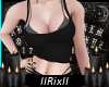Chained Top BLK GRY