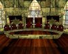8 seat gothic throne