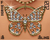 Butterfly Gold Necklace