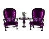 Purple Coffee Chairs
