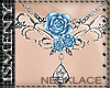[Is] Elsa Blue Necklace